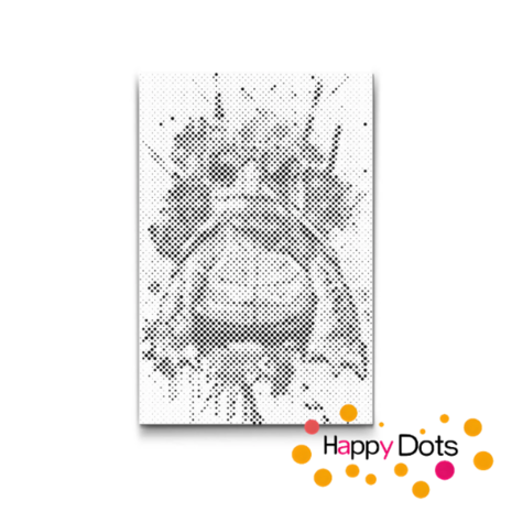 DOT Painting Gekke dieren - Schildpad