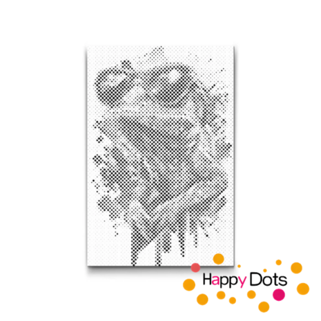 DOT Painting Gekke dieren - Kameleon