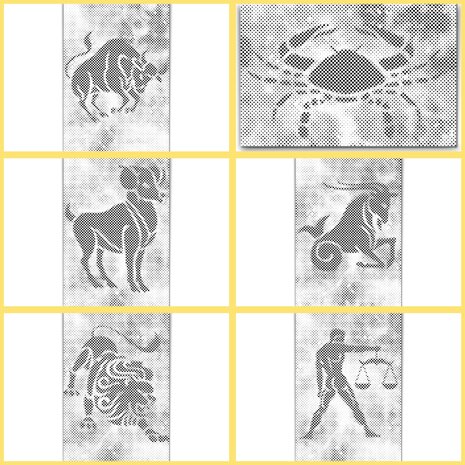 DOT Painting Kleurboek Sterrenbeelden 24 pagina&#039;s!