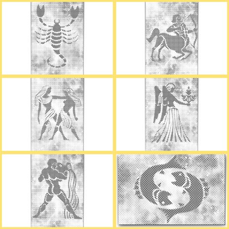 DOT Painting Kleurboek Sterrenbeelden 24 pagina&#039;s!
