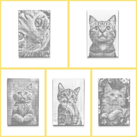 DOT Painting Kleurboek Katten