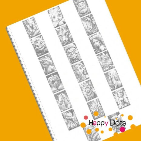 DOT Painting Kleurboek Fantasy