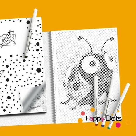 DOT Painting Kleurboek dieren