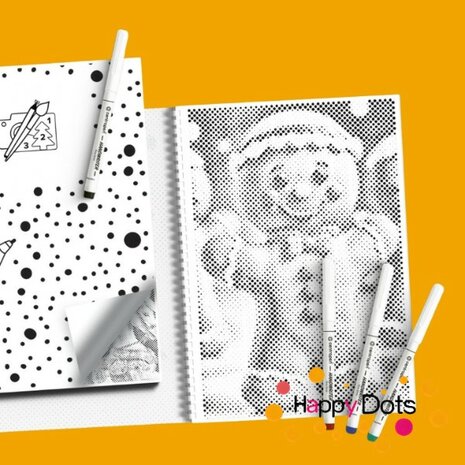 DOT Painting Kleurboek Kerst feest