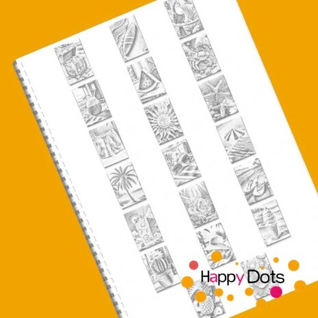 DOT Painting Kleurboek Zomer