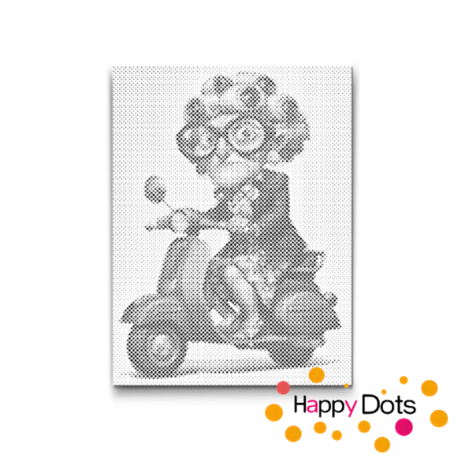 DOT Painting Gekke oma&#039;s 01