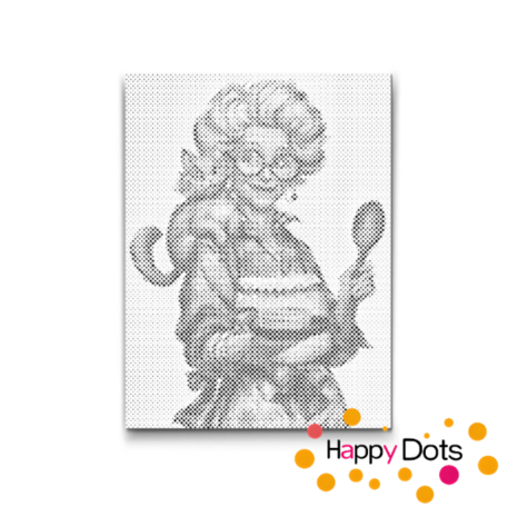 DOT Painting Gekke oma&#039;s 06