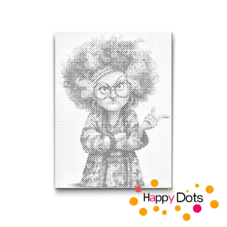 DOT Painting Gekke oma&#039;s 08