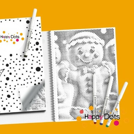 DOT Painting Livre de Coloriage F&ecirc;te de No&euml;l