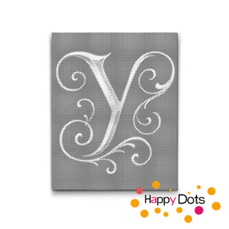 DOT Painting Letter Y