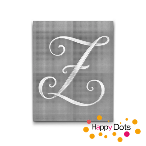 DOT Painting Letter Z
