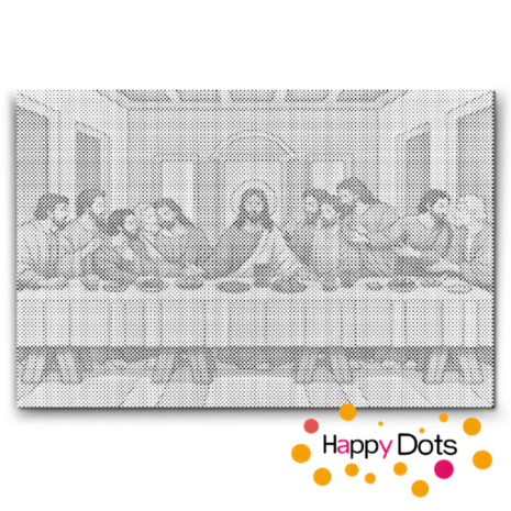 DOT Painting The Last Supper