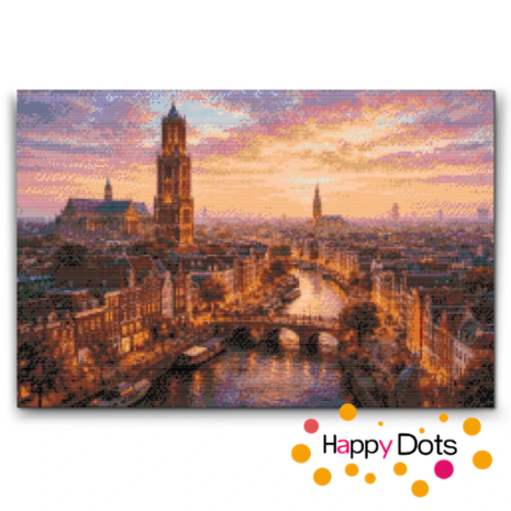 Diamond Painting Skyline Utrecht
