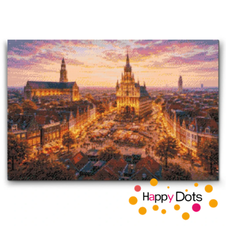 Diamond Painting Skyline Gouda