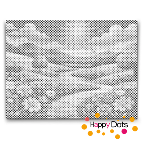 Paysages de peinture DOT 01