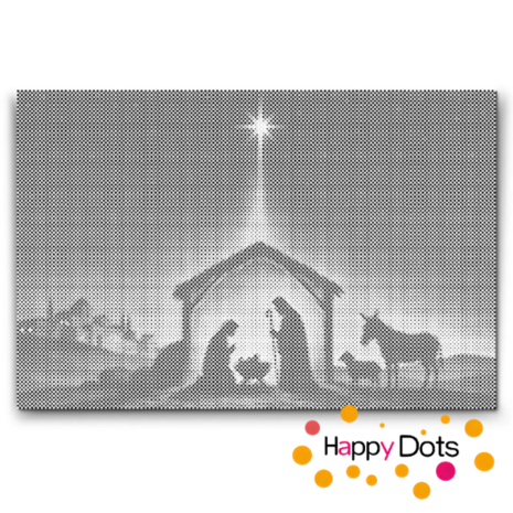 DOT Painting Kerststal 02