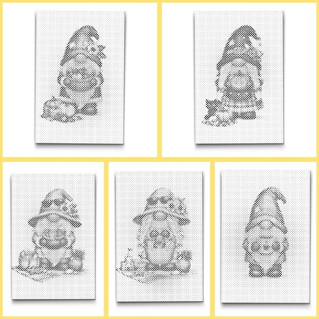 DOT Painting Kleurboek Gnomes