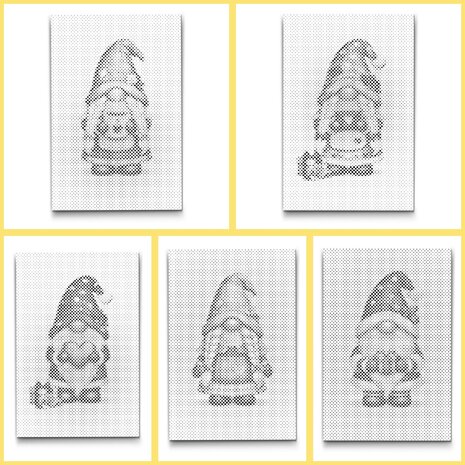 DOT Painting Kleurboek Gnomes