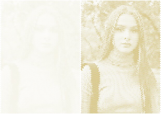 DOT Painting van eigen foto Basic (papier)