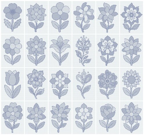 HappyDots DOT Painting Valuepack Bloemen (24 stuks)
