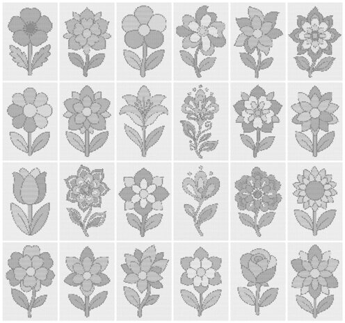 HappyDots DOT Painting Valuepack Bloemen (24 stuks)