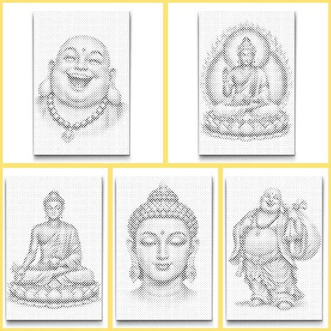DOT Painting Kleurboek Buddha