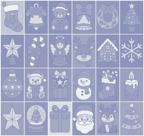 HappyDots DOT Painting Valuepack Kerst (24 stuks)