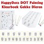 DOT Painting Kleurboek Gekke dieren