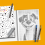 DOT Painting Livre de Coloriage Chiens
