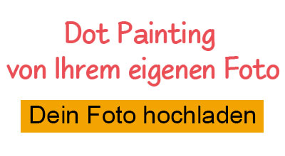 Dot Painting von Ihrem eigenen Foto