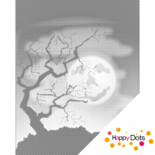 DOT Painting Enge maan