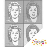 DOT Painting Marilyn