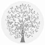 DOT Painting Schmetterlingsbaum