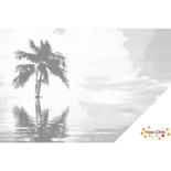 DOT Painting Palme im Meer