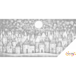 DOT Painting Winzige Häuser