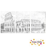 DOT Painting 3 Teile von Rom - Kolosseum