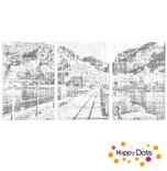 DOT Painting 3 parties Amalfi Italie