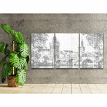 DOT Painting 3-teilige Karlsbrücke