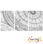 DOT Painting 3 luik Decoratief koepelplafond