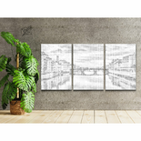 DOT Painting 3 luik Rivier Arno - Florence