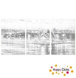 DOT Painting 3 Teil Syney Opernhaus