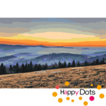 Malen nach Zahlen Schöner Sonnenuntergang