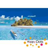 Malen nach Zahlen Schöne Insel