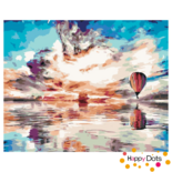 Schilderen op nummer Luchtballon