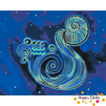 Schilderen op nummer Sterrenbeeld Waterman