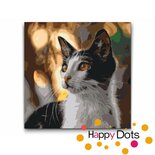 Malen nach Zahlen Niedliches Kätzchen