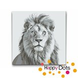Malen nach Zahlen Porträt Löwe