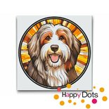 Malen nach Zahlen Bearded Collie