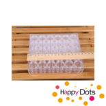 Diamond Painting Aufbewahrungsbox mit 30 kleinen Gläsern