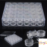 Diamond Painting Aufbewahrungsbox mit 30 kleinen Gläsern